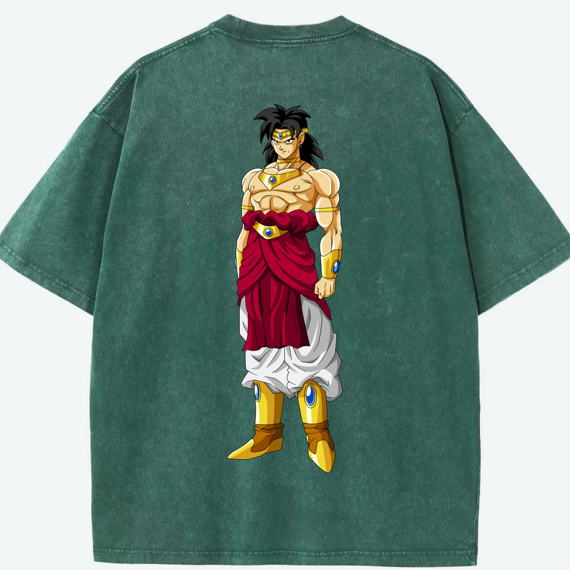 （画像用） ドラゴンボール DRAGON BALL 綿100% ヴィンテージ風 半袖Tシャツ（背面プリント）